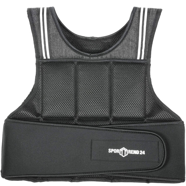 Sporttrend 24® 5kg, 8kg, und 10kg Gewichtsweste | waschbare Trainingsweste, Laufweste mit herausnehm