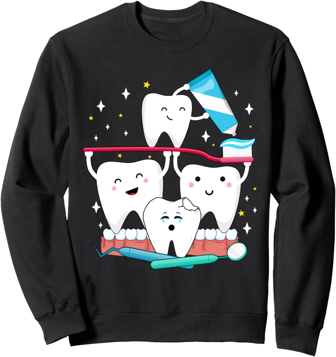 Zahnarzthelferin I Zahnarztpraxis I Dentist I Süsses Zahnarzt Sweatshirt