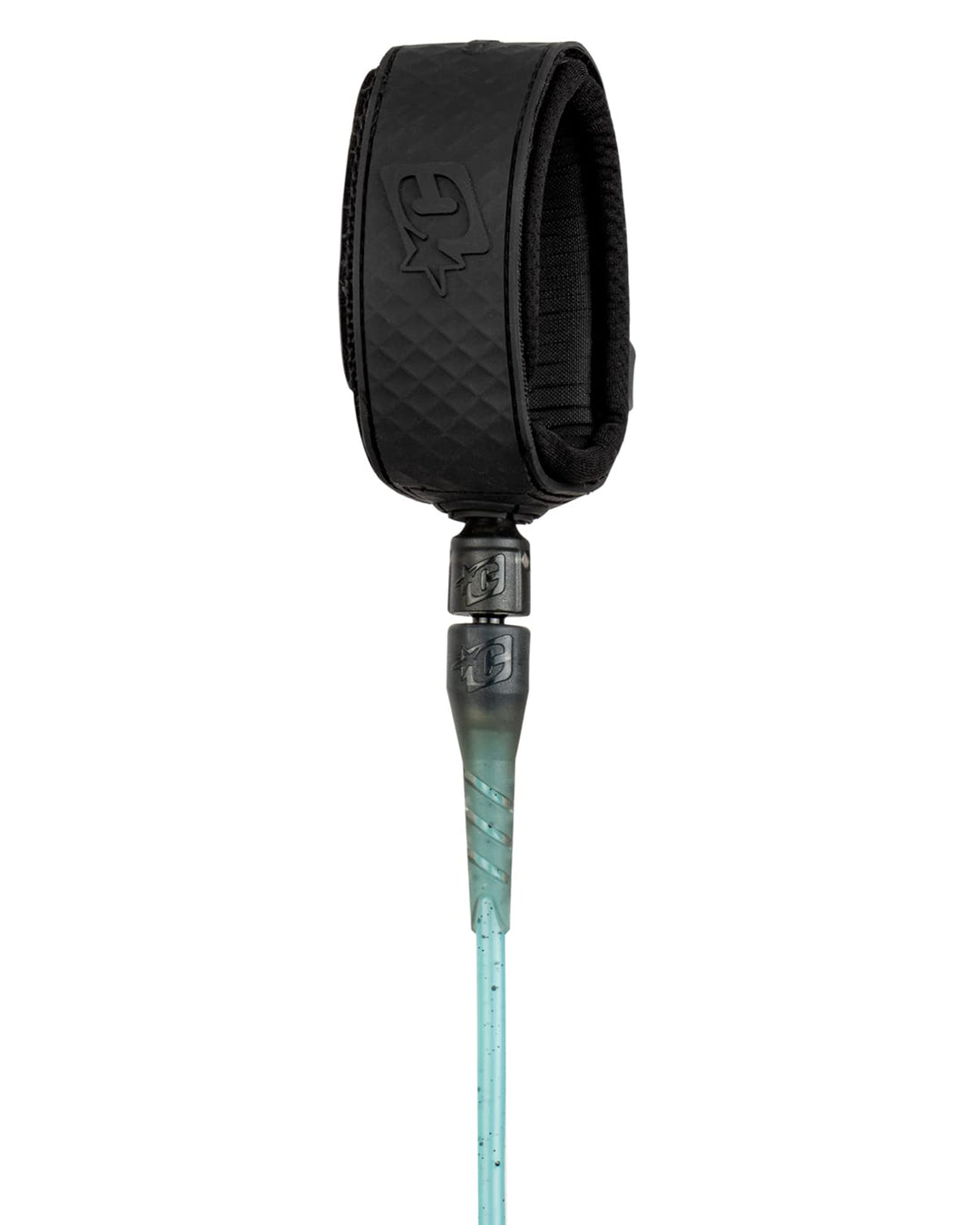 Creatures of Leisure Unisex – Erwachsene Creatures Relliance Comp Leash 6'0" Aqua Speckle Black, Uni