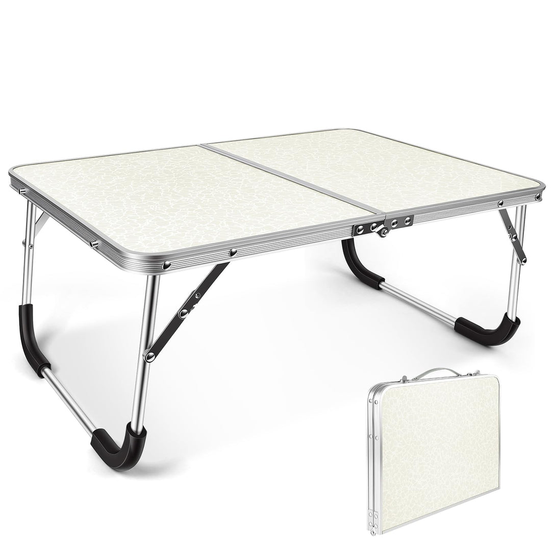Aomig Campingtisch Klappbar, Kleiner Klapptisch, Tapeziertisch Tragbar Multifunktionstisch, Frühstüc