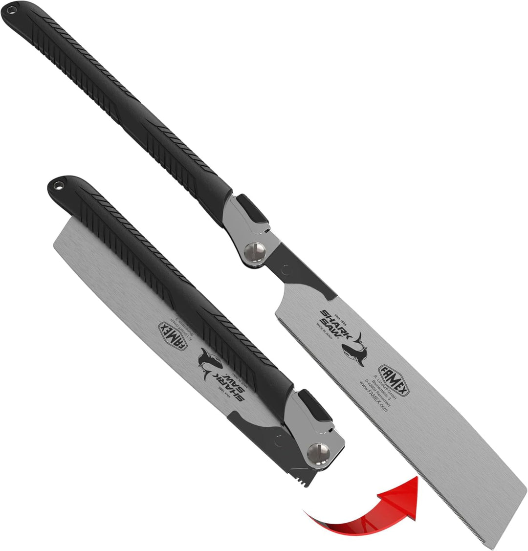 FAMEX 5525 Profi Japansäge Kataba - Original Japanische Zugsäge 265mm - Handsäge Klappsäge Holzsäge