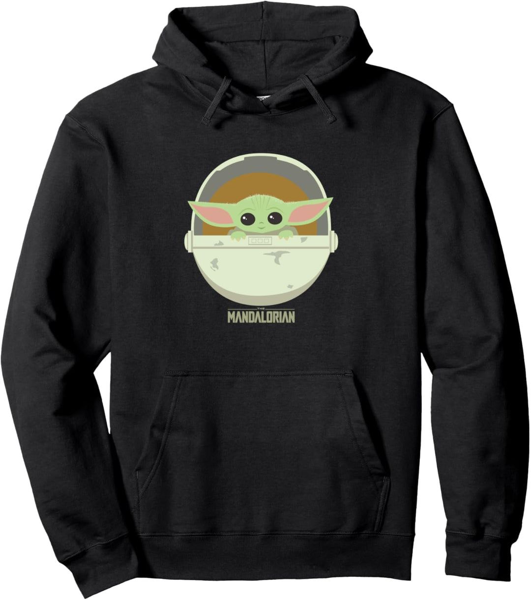 Star Wars The Mandalorian The Child Bassinet Portrait Pullover Hoodie