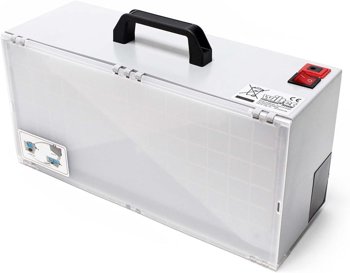 Airbrush Zubehör Doppel Absauganlage 8m³ / min Filter Farbnebel Sprühnebel