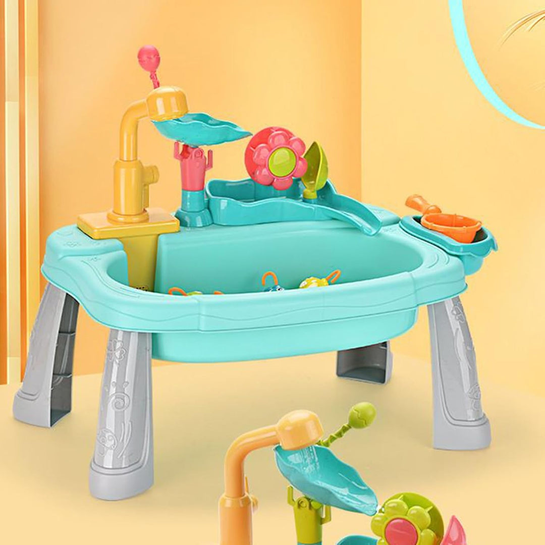 Spielspüle mit fliessendem Wasser – Spülmaschine Spielzeug mit fliessendem Wasser | schwimmendes Spi