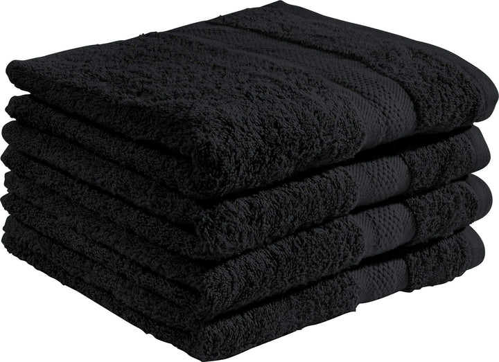 REDBEST Duschtuchset, Frottierset 4er-Pack Chicago - saugstark, strapazierfähig, ideal für Reisen, S