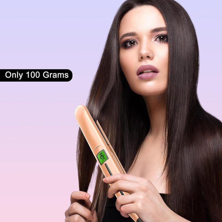 TQQ Glätteisen, 10s Schnellaufheizung, 200 Millionen Negativen Ionen Haarglätter - Für Sleekes, Glat