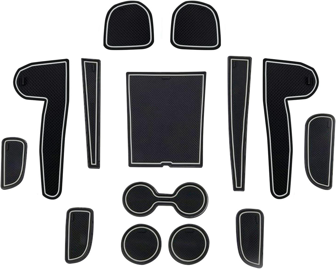GAFAT Hyunda-i Tucson NX4 2021-2024 2025 (Elektronische Automatik) Antirutschmatten, Tucson 2023 Gum