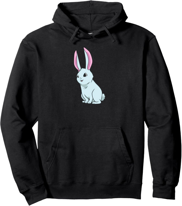 Kawaii Schneeschuhhase Pullover Hoodie