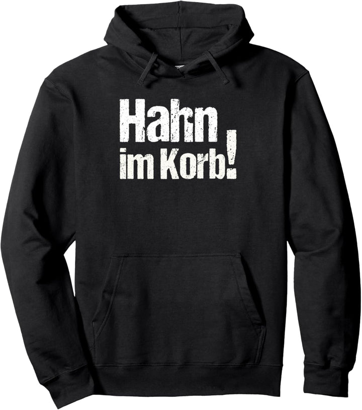 Hahn im Korb Geschenk Mann viele Frauen Pullover Hoodie