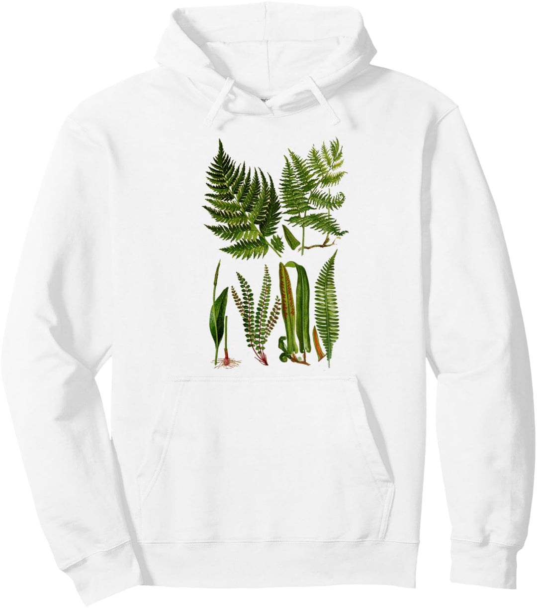 Farn Botanische Pflanzenbotanik Neuseeländischer Farn Pullover Hoodie
