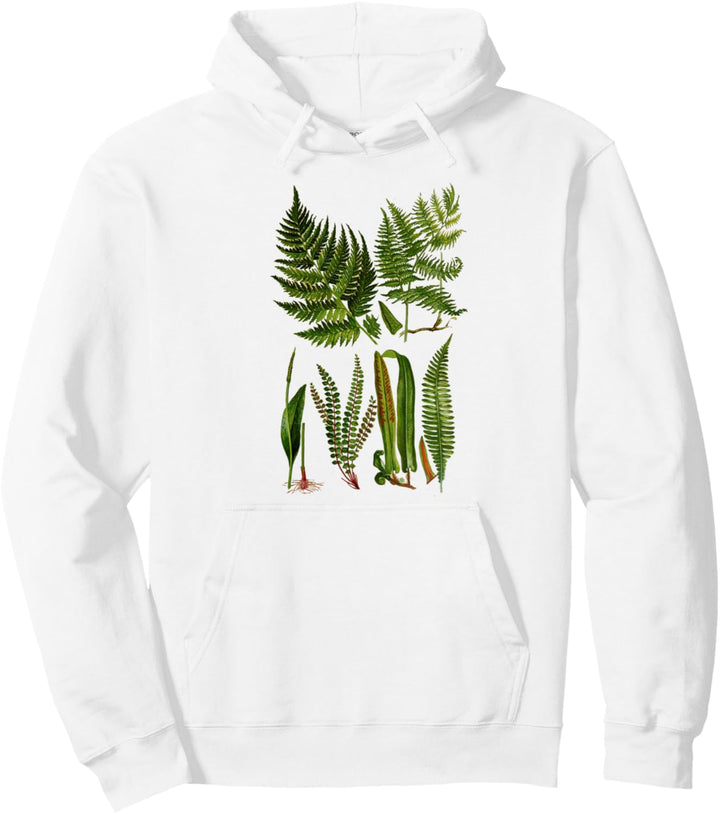 Farn Botanische Pflanzenbotanik Neuseeländischer Farn Pullover Hoodie