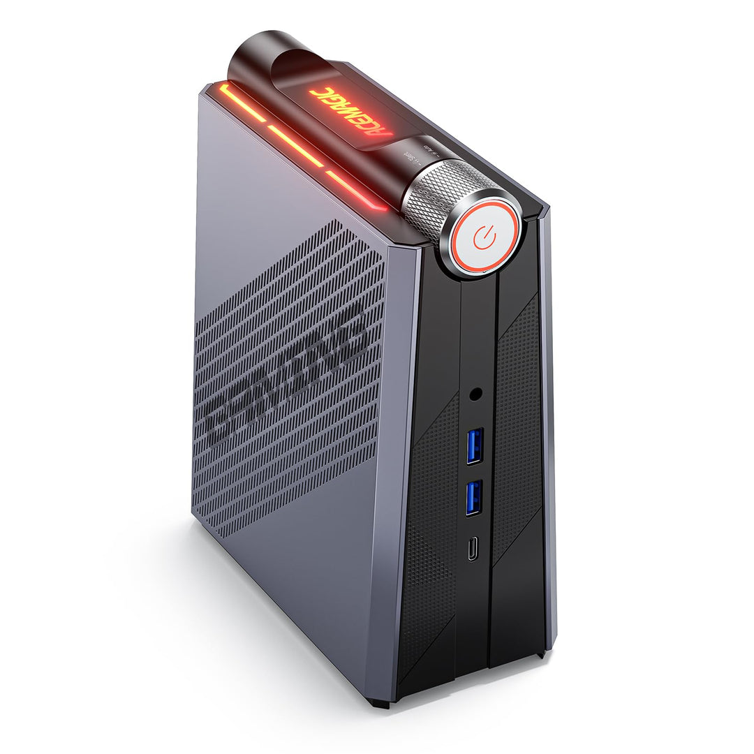 ACEMAGIC Warlord Mini AM08PRO Mini PC, AMD R7 8845HS (bis zu 4,9 GHz) Radeon 780M, 32GB DDR5 RAM 1TB