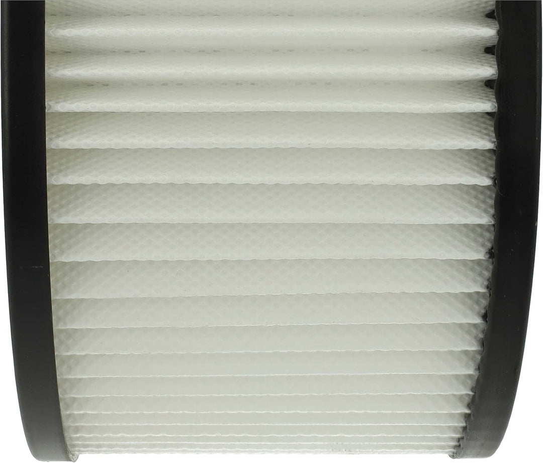 vhbw 2x Staubsaugerfilter Ersatz für TecTake 400563 für Aschesauger | HEPA-Filter Schwarz Weiss