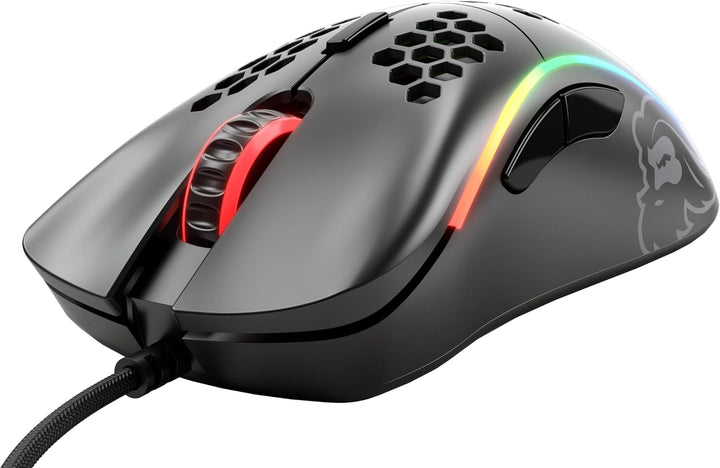 Glorious Model D Wired Gaming Mouse - 68g Superlight Honeycomb Design, RGB, Ergonomic, Pixart 3360 S
