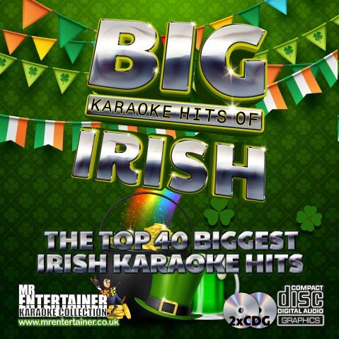IRISH KARAOKE CD+G (CDG) Disc Pack 40 Greatest Irish Songs Ever Mr Entertainer Big Hits
