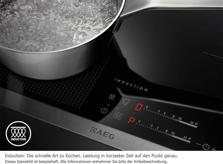 AEG IKE64450IB Induktionskochfeld autark