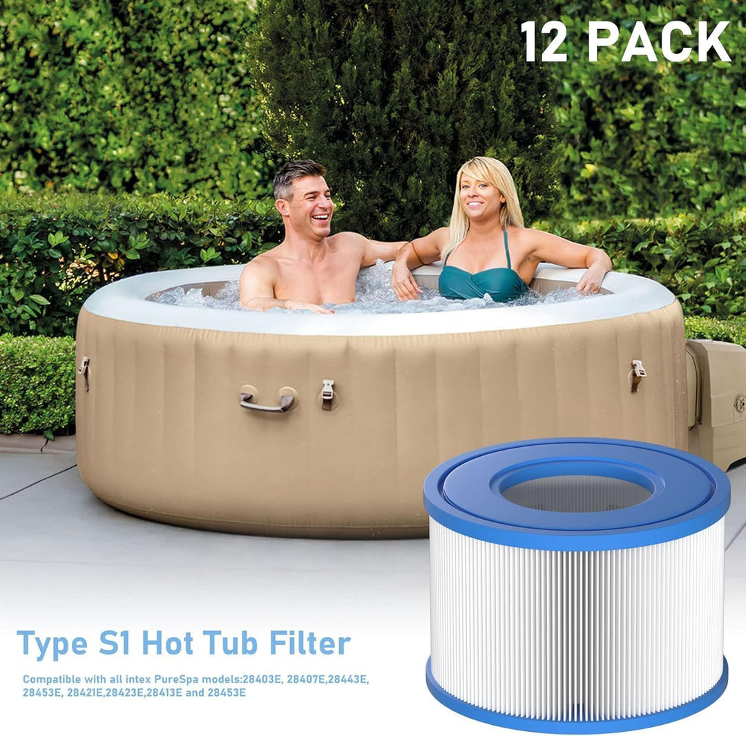 Pool Filter Typ S1 für Easy Set Pool filterkartuschen, Intex PureSpa, Whirlpool Filter für 11692/290