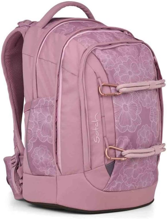 Satch Pack Schulrucksack Set 2tlg. inkl. Schlamperbox (Magnolia Dream), Magnolia Dream