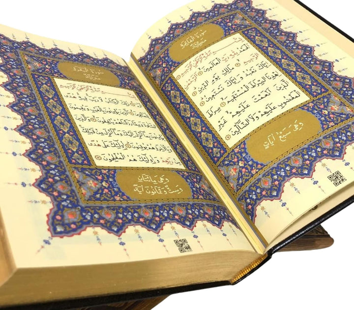 Prien Samt Koran Islam Tesbih Set, Islamische Geschenke für Eid Ramadan, Elegant Portabel Box, Musli