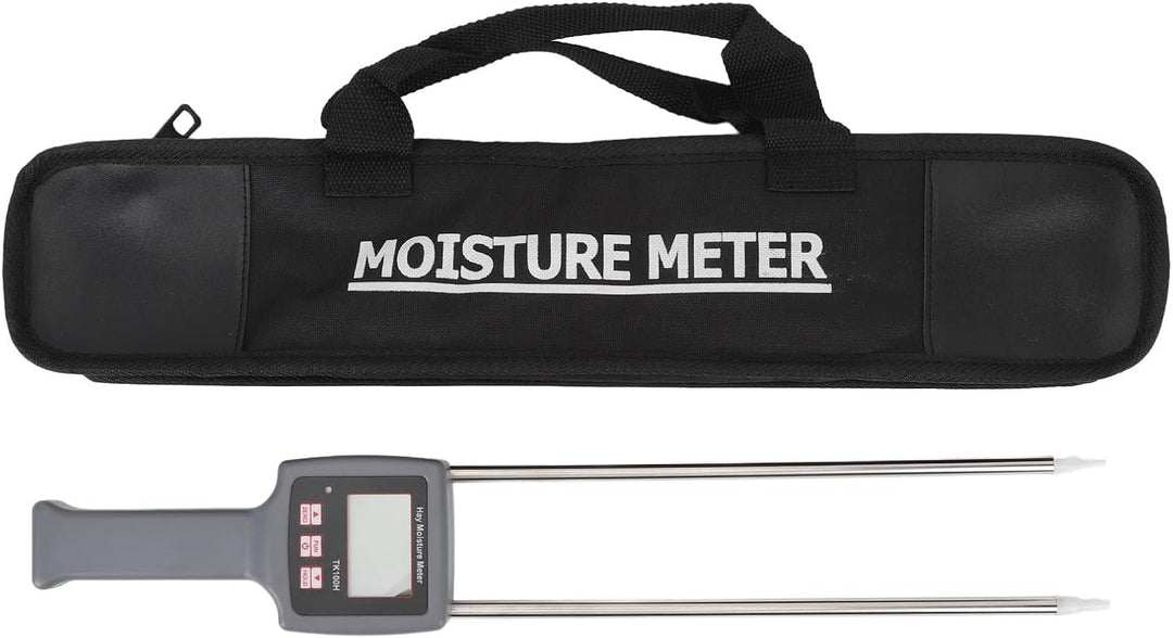 Tragbares Heu Feuchtigkeitsmessgerät, Präziser Heu Tester mit Sonde Zur Überwachung und Sicherstellu