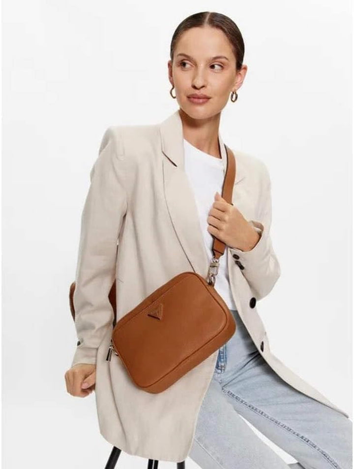 GUESS Meridian Camera Bag Einheitsgrösse Cognac, Einheitsgrösse Cognac