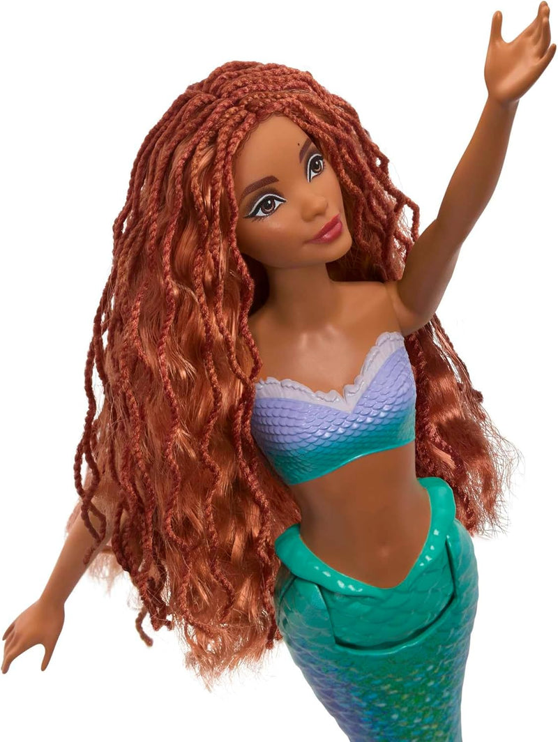 Mattel Disney Arielle Puppe - Die kleine Meerjungfrau, inspiriert vom Film The Little Mermaid, Meerj