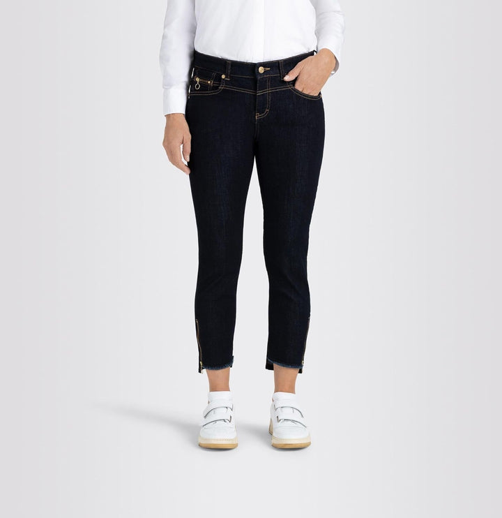 Mac - Damen 5-Pocket Jeans, Rich Slim (5755-90-0389L) 34 Fashion Rinsed (D683), 34 Fashion Rinsed (D