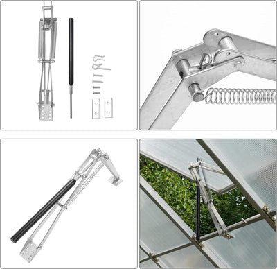 Einfeben Fensteröffner Automatischer für Gewächshaus, Fensterheber für Gartenhäuser, Dachlüfter (Dop