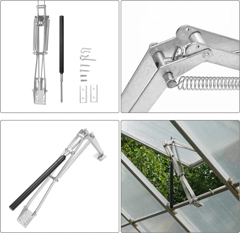 Einfeben Fensteröffner Automatischer für Gewächshaus, Fensterheber für Gartenhäuser, Dachlüfter (Dop