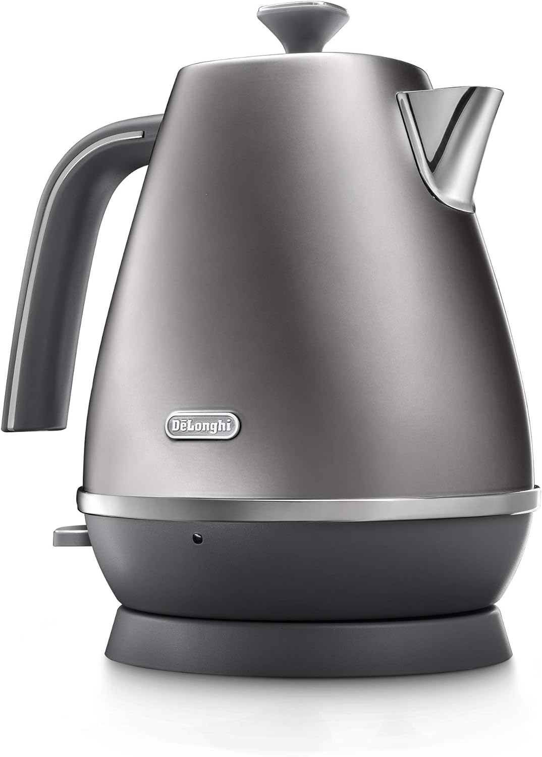 De'Longhi Distinta Flair Wasserkocher KBI2001.S | 1,7 L | Herausnehmbarer Kalkfilter | Finesse Silve