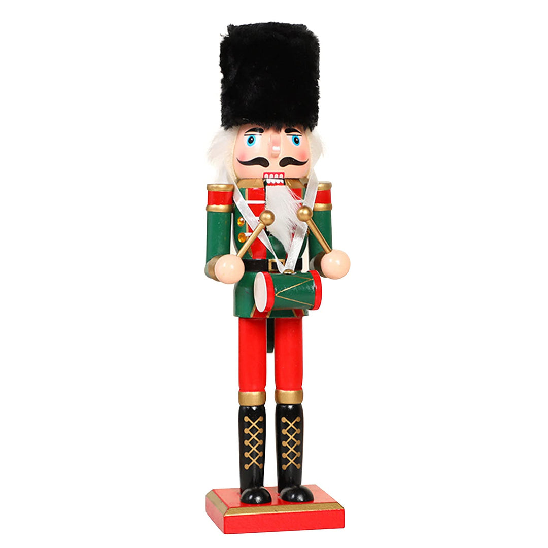 Nussknacker Weihnachtsschmuck, 30cm/11,8 Zoll Nussknacker Soldat Holz Nussknacker König Soldat Figur