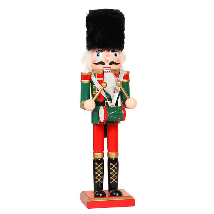 Nussknacker Weihnachtsschmuck, 30cm/11,8 Zoll Nussknacker Soldat Holz Nussknacker König Soldat Figur