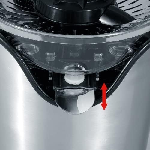SEVERIN S73534 CP3534 Citruspresse (85 W, mit 2 Presskegeln) edelstahl