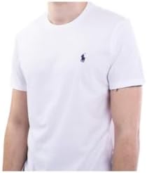 Polo Ralph Lauren Mens Crew Neck Big Pony T-Shirt M Weiss (White A1000), M Weiss (White A1000)