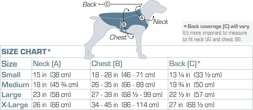 Kurgo Kühlweste für Hunde, Kühlt Nacken und Brust bei hohen Temperaturen, Reflektierendes Material,