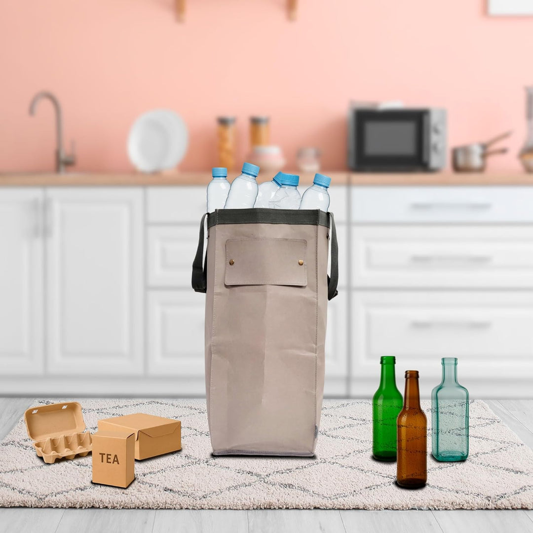 Nyika - Pfandflaschen Tasche - Wäschetasche - Leergutbehälter für Pfandflaschen - Altpapier Sammelbe