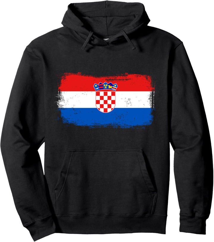 Kroatien Kroatische Nationalflagge Pullover Hoodie