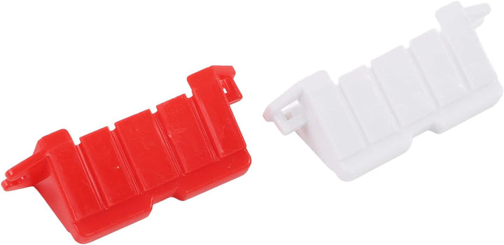 RC Drift Race Road Barrier, Rot Weisse Strassen Blöcke 120PCS Kunststoff Langlebige Fernbedienung Au