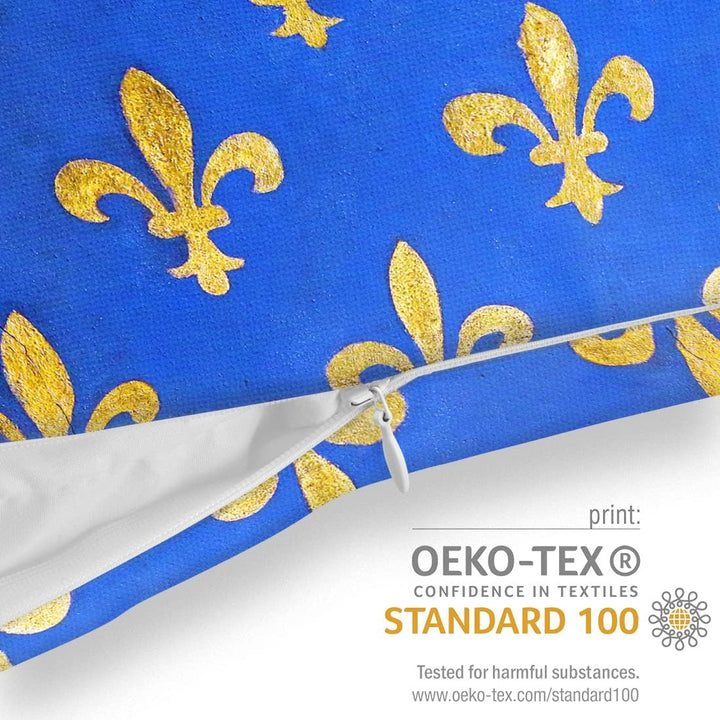 VOID Goldene Blumen Kissenbezug Kissenhülle Sofakissen Kissen Deko Outdoor-Kissen Dekokissen, Kissen