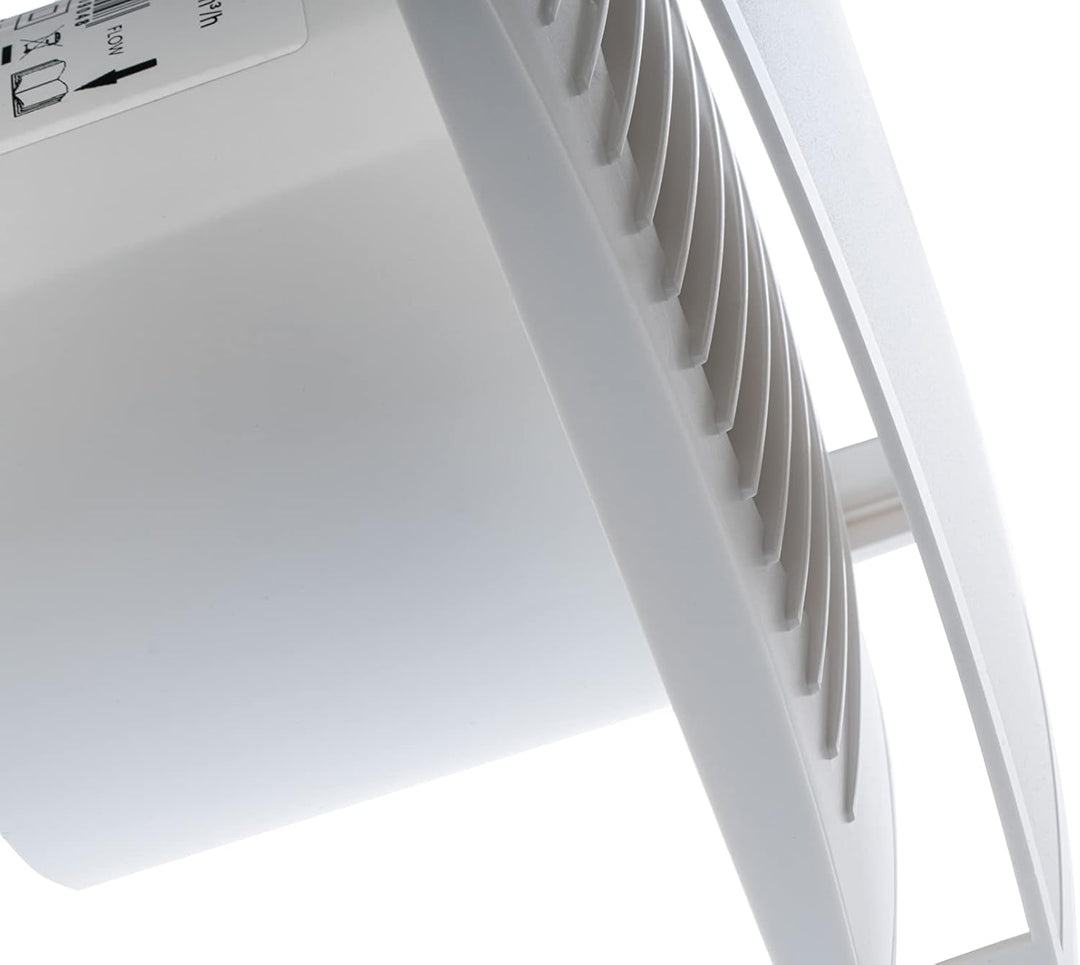 Ø 100mm Weiss Badlüfter mit Timer und Feuchtesensor - Ventilator/Lüfter für Effiziente Belüftung im