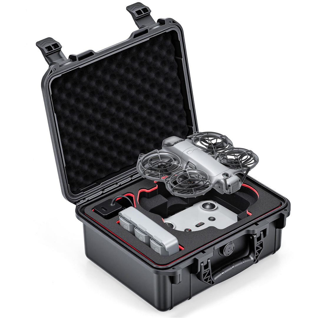 STARTRC Neo 2 Koffer,wasserdichte Hartschalen Tasche für DJI Neo 2 Fly More Combo Zubehör für RC-N C