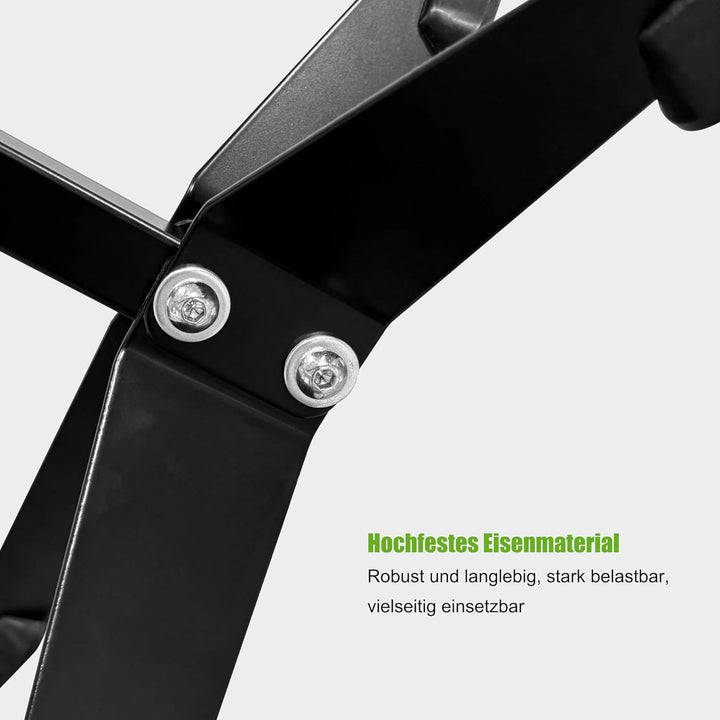 Mimoke Verstellbarer Fahrradständer mit Gummihaken Robust &amp; Kratzfest für Wartung &amp; Parken - Tragkra