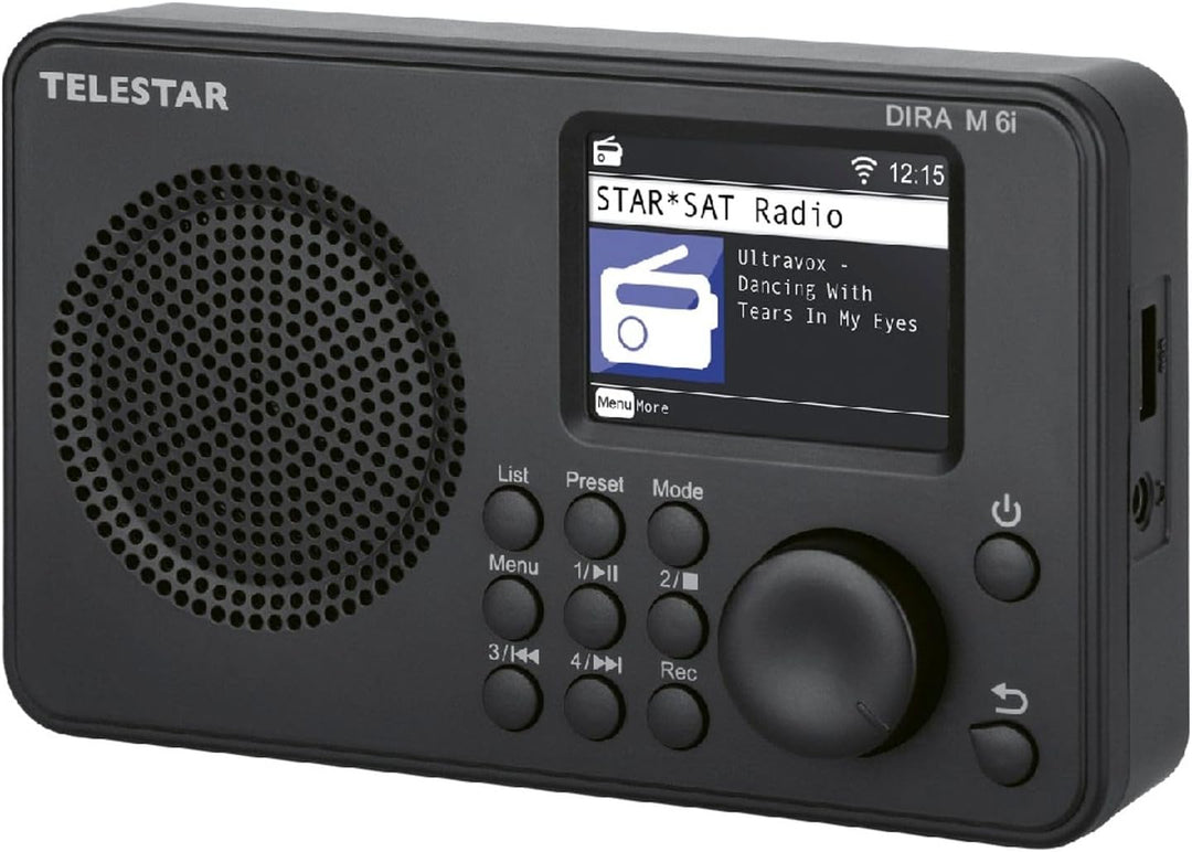 Telestar DIRA M 6i hybrid Radio Internetradio DAB+/FM RDS, WiFi, Bluetooth Single Internet & DAB+ Ra