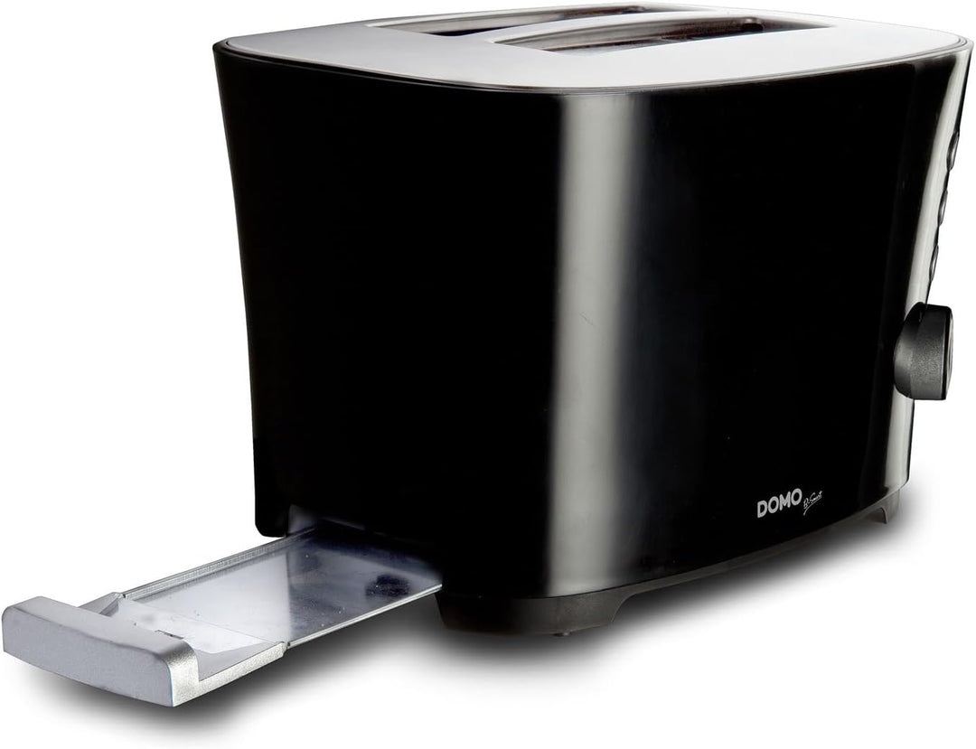 DOMO DO941T Toaster 'B-Smart' - Mit 2 Toastschlitze - 7 Temperaturstände - 3 Funktionsschalter: röst