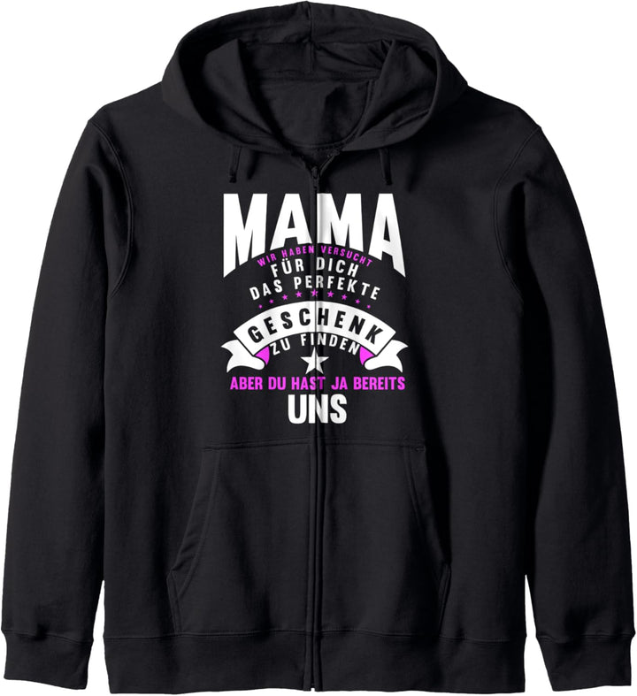 Mama Mutter Muttertag Spruch Lustig Geschenk Kapuzenjacke