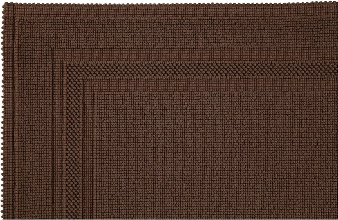 RHOMTUFT Badteppich Gala eckig 60 x 90 cm Farbe: Mocca Mocca - 406 60x90 cm, Mocca - 406 60x90 cm