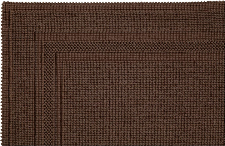 RHOMTUFT Badteppich Gala eckig 60 x 90 cm Farbe: Mocca Mocca - 406 60x90 cm, Mocca - 406 60x90 cm