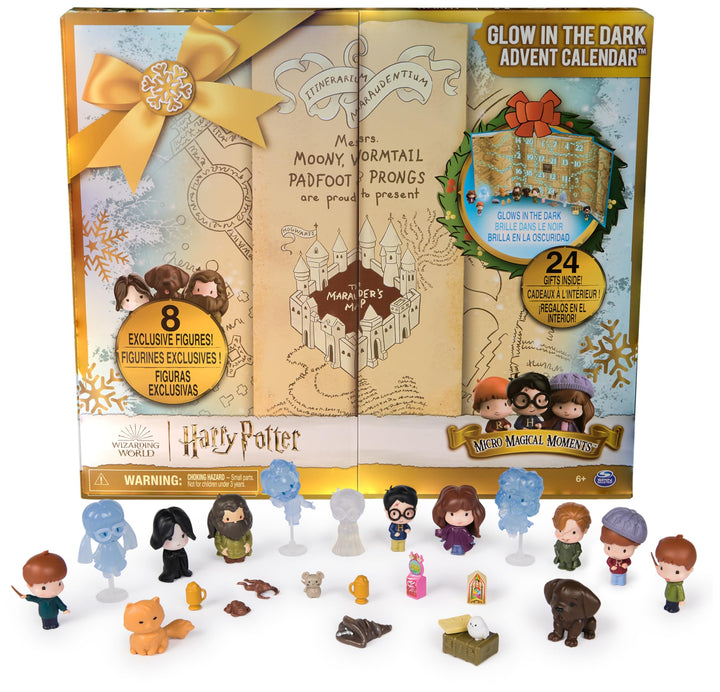 Wizarding World Harry Potter "Die Karte des Rumtreibers" Adventskalender 2024 mit glow-in-the-dark-E