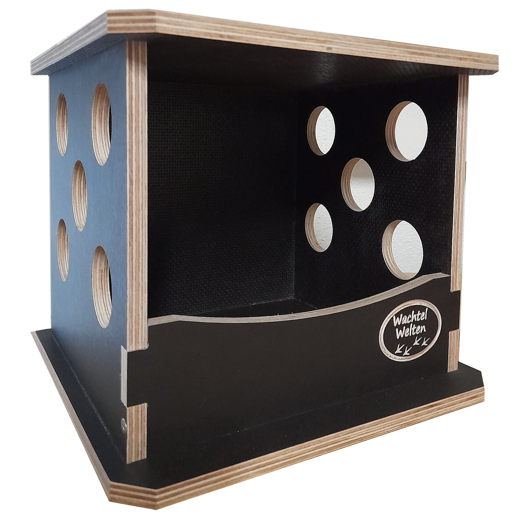 Wachtelwelten Wachtel Legenest Harmonie3000ww - das Wachtelnest aus Holz