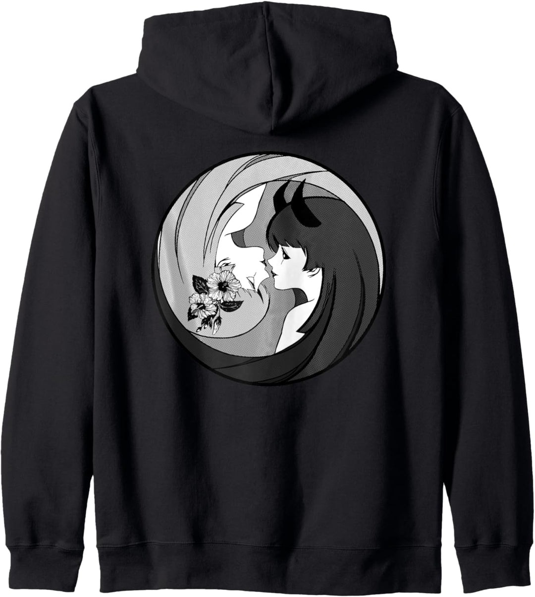 Goth Girl Anime Ästhetische Gothic Indie Vaporwave Alternative Kapuzenjacke